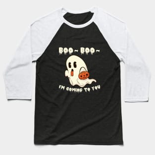 little ghost halloween Baseball T-Shirt